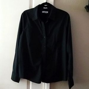 Black light weight Long sleeve blouse